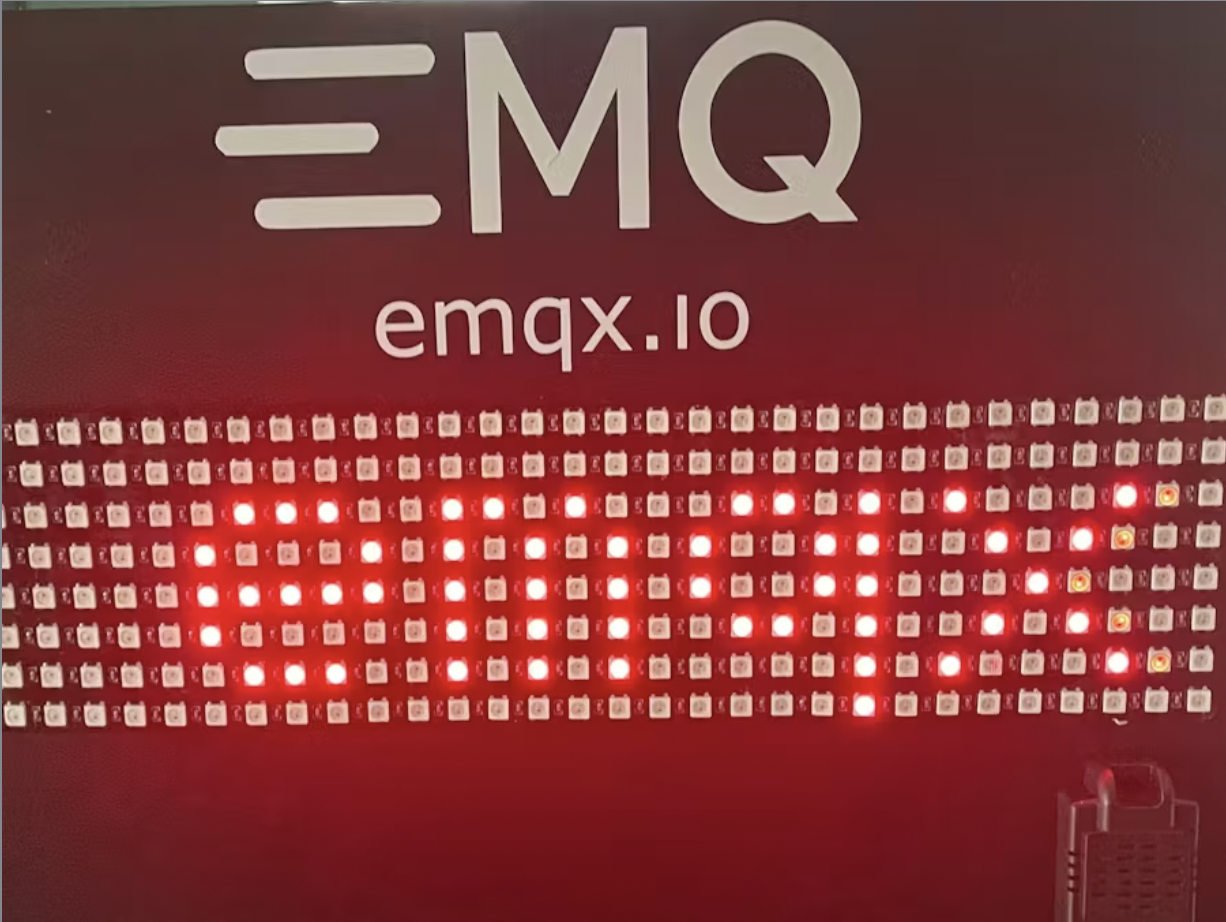 ESP32 LED Marquee using MQTT